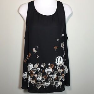 Apt 9 Hot Air Balloon Sleeveless top Size XL